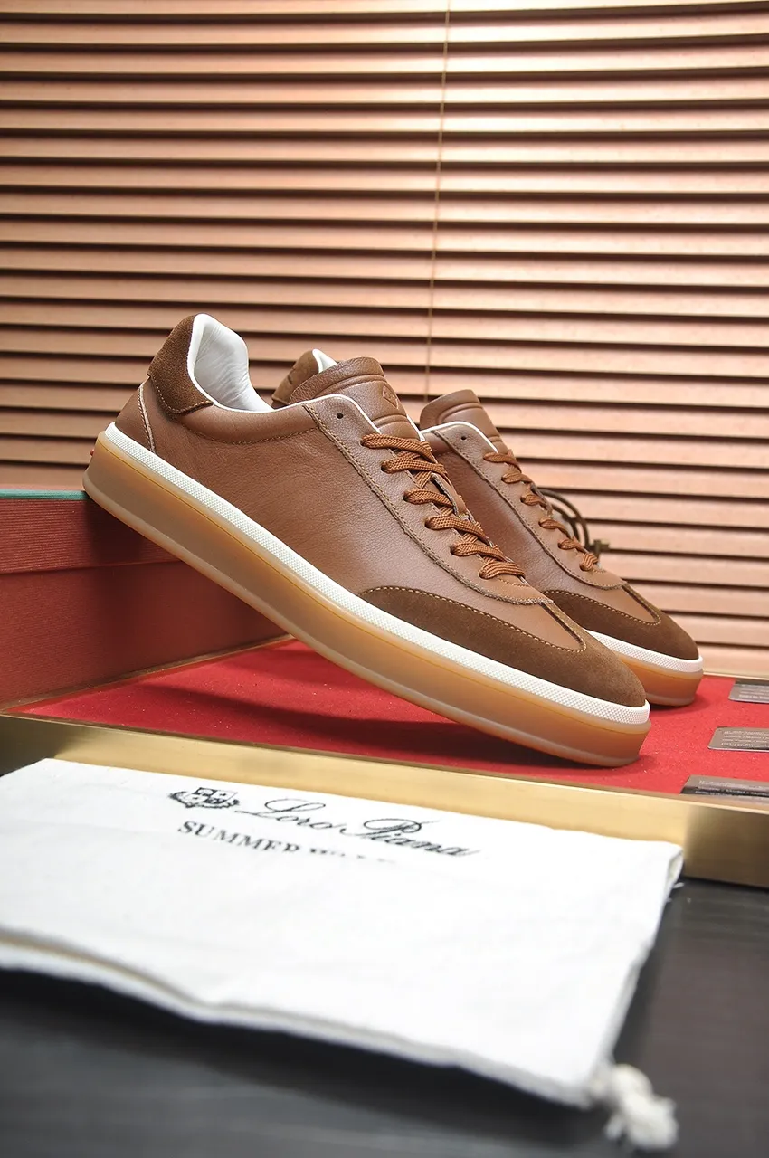 Men's men's shoes 💰540💶【𝐥𝐨𝐫𝐨 𝐏𝐢𝐚𝐧𝐚】lp classic loafers, an Italian treasure brand, the only brand that can match Hermès! Only after wearing it do we realize that we cannot let down our feet. The upper is imported cashmere, the lining of water-dyed cowhide ➕ the cowhide feet, the official original glass rubber outsole, and the pendant. Exclusive original packaging (tag ➕ brand paper ➕ outer box ➕ hand bag) code number: 38-45